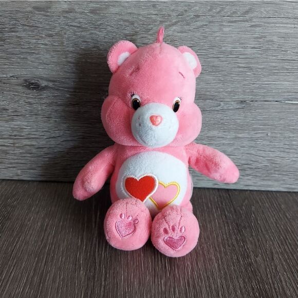 Care Bears 2016 Love A Lot Bear 9" Plush - Picture 1 of 5